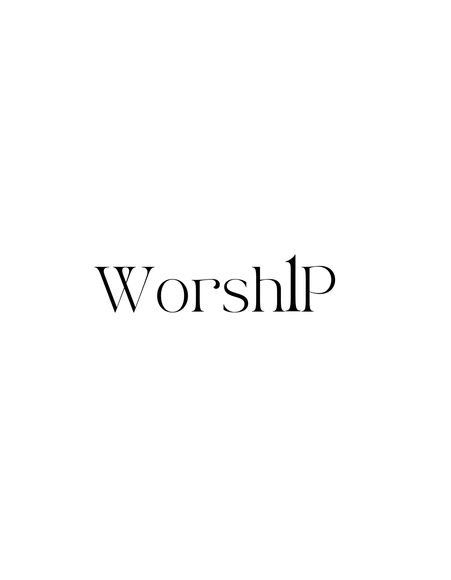Worship 1 Collection