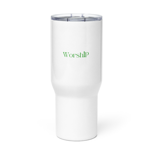 Worship travel mug GREEN